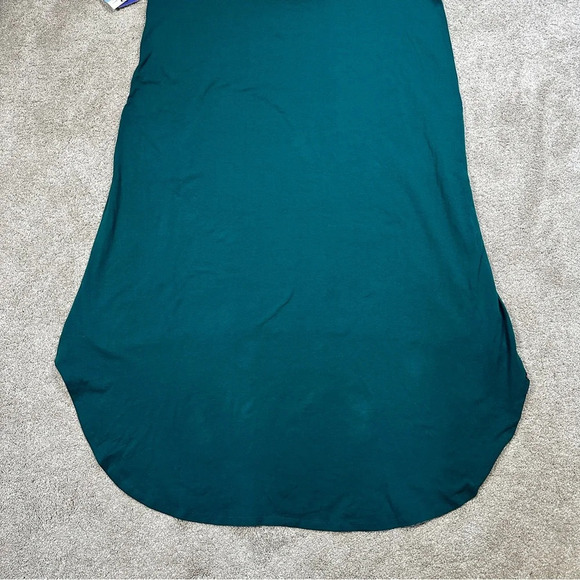 NWT Superfit Hero Hi-Low Jersey Tank Racerback Dress in Forest Green Size 4X - Picture 9 of 12